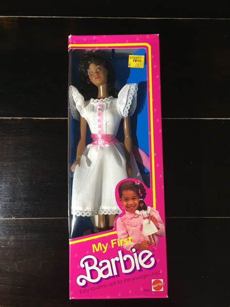 1984 My First Barbie Nrfb Easy To Dress For The Younger Child Etsy