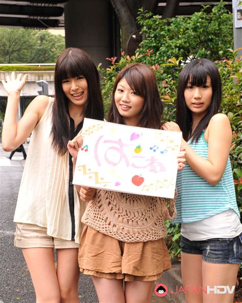 Tw Pornstars 3 Pic Japanhdv Twitter Three Lovely College Girls Yuuko Kohinata Nozomi
