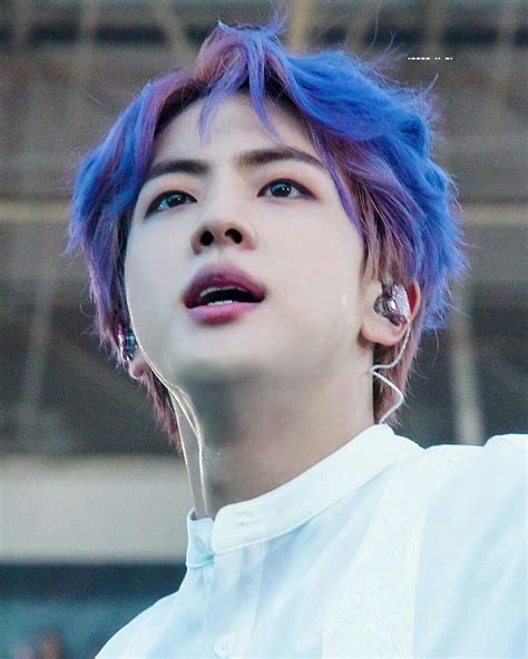 Jin Purple Hair Purple Hair Hair Styles Hair
