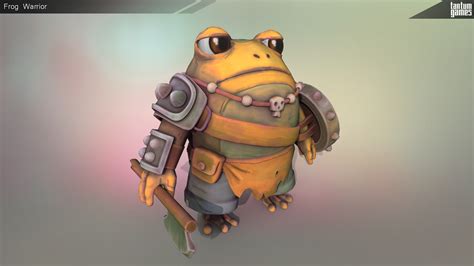 Artstation Frog Warrior