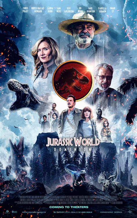 Jurassic World Dominion Poster Hd By Andrewvm On Deviantart