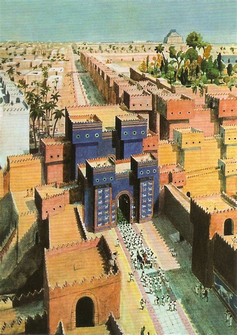 Arch161 Ishtar Gate The Inner City Of Babylon 575bc