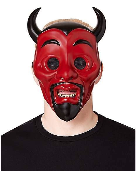 Devil Half Mask Trick R Treat