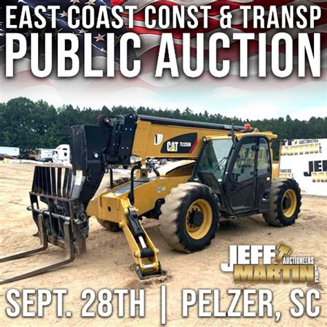 Jeff Martin Auctioneers Inc Auction Catalog R1 East Coast Const