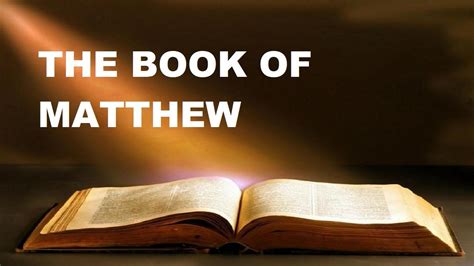 The Book Of Matthew Chapter 14 Verse 1 36 New Testament The Holy Bible