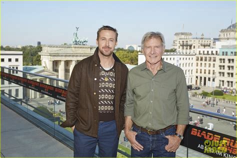 Ryan Gosling And Harrison Ford Kick Off Blade Runner 2049 Press In