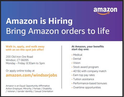 Job Details Amazon Is Hiring At Amazon