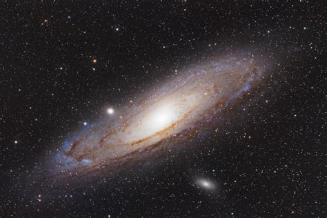 M31 The Andromeda Galaxy From A Bortle 2 Dark Sky Astro Imaging