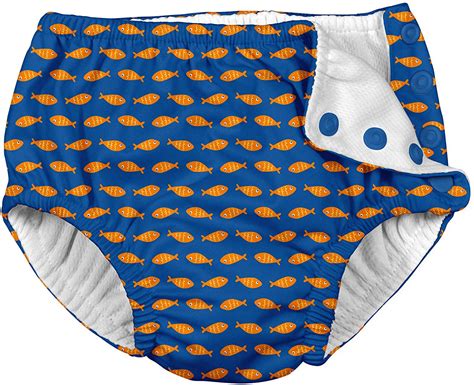 I Play By Green Sprouts Boys Baby Reusable Swim Diaper Blue Size