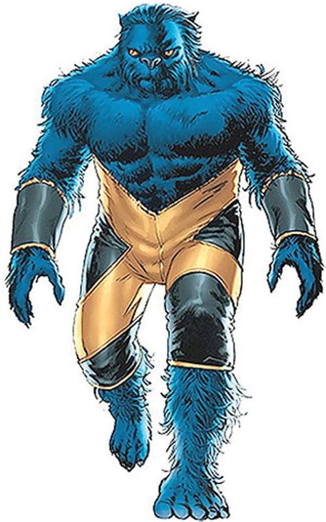 Beast Marvel Comics X Men Avengers Defenders Profile Beast