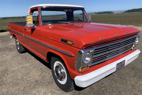 No Reserve 1968 Ford F 250 V8 4 Speed For Sale On Bat Auctions Sold