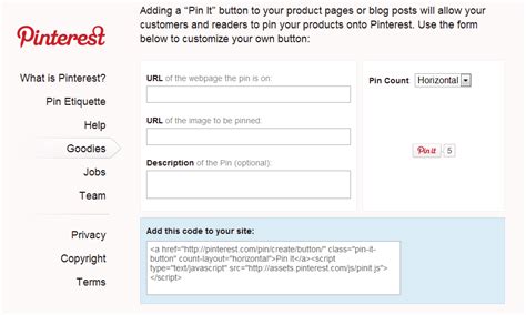 Sweetly Scrapped Adding A Pinterest Button To Each Blog