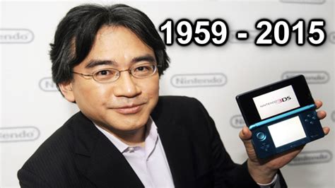 R I P Satoru Iwata President And Ceo Of Nintendo Youtube