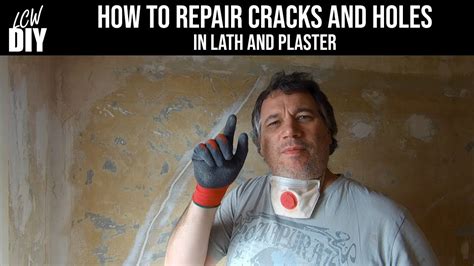 The wood lath was installed with gaps, called keys , between each if it's not repaired, the plaster ceiling can collapse. Repairing Cracks And Holes In Lath And Plaster - part 2 ...