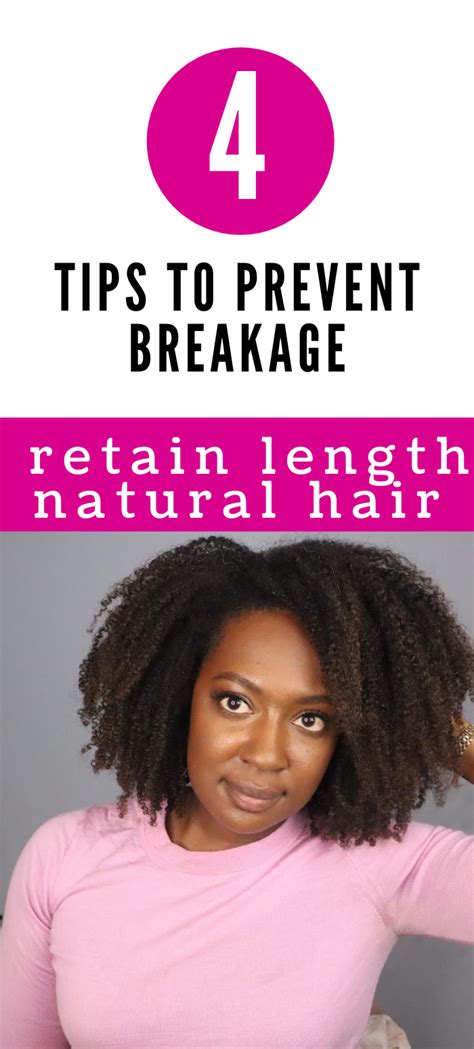 How To Stop Natural Hair Breakage To Retain Length Natural Hair Care