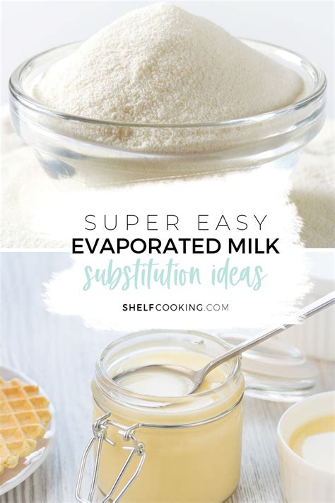 An Easy Substitute For Evaporated Milk A Recipe Shelf Cooking
