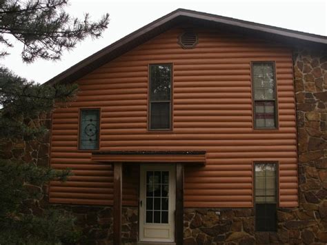 Vinyl Log Siding Photos