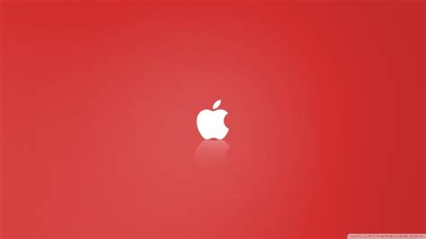Mac Os X Screensaver Red Apple 1920x1080 Wallpaper