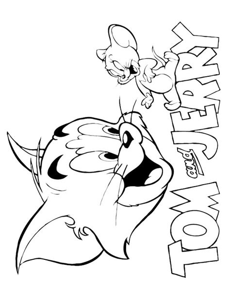 Tom And Jerry Coloring Page Funny Coloring Pages