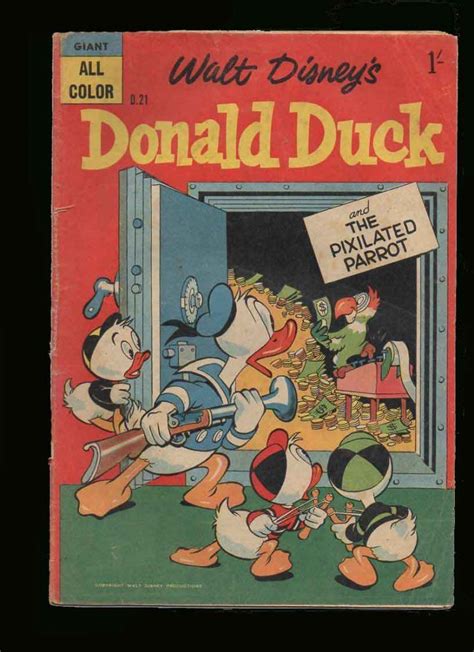 D021 Donald Duck 1957 Ozzie Comics