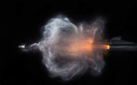 Ballistics Photographer Captures Images Of The Microsecond A Bullet