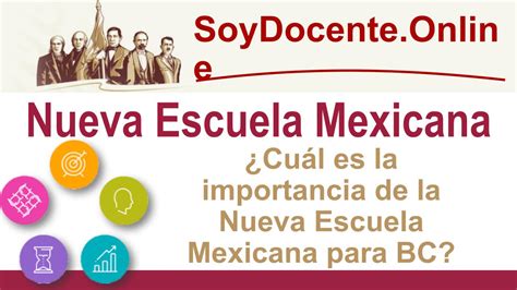 ¿cuál Es La Importancia De La Nueva Escuela Mexicana Para Bc