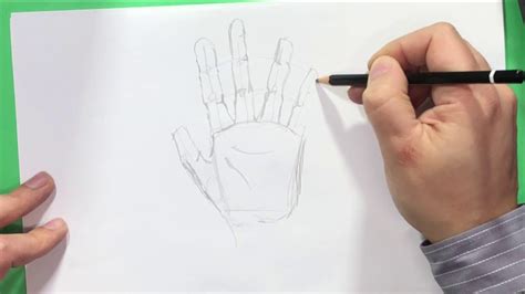 Come Disegnare Le Mani Tutorial Youtube
