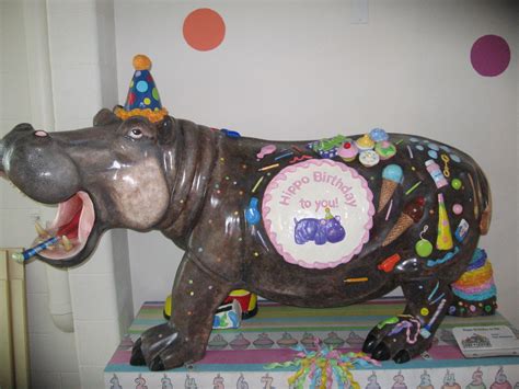 Birthday Hippo Rhinos Hip Hip Bday Birthday Carousel Dinosaur