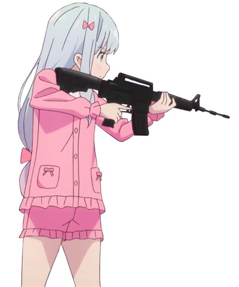 I Believe This Gun Loli Cutout Might Generate Lots Of