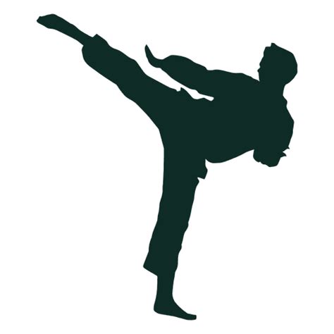 Karate Silhouette Transparent Png All Png All