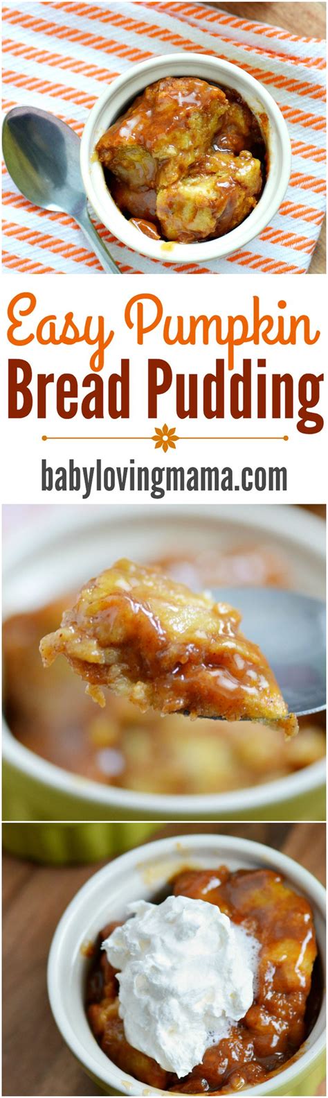 Easy Pumpkin Bread Pudding Recipe Mini Chef Mondays Baby Loving