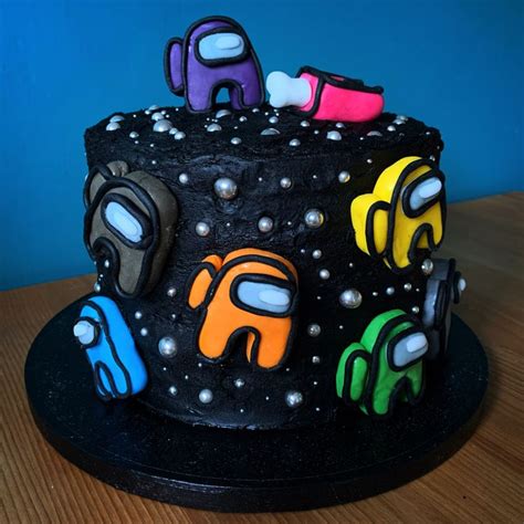 Dear crewmate and imposters, this will be the best cake as your birthday cake! Among Us cake | Cute birthday cakes, 10 birthday cake, 9th ...