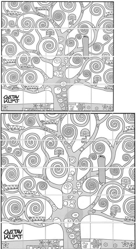 Gustav Klimt Tree Of Life Art Lesson Plan Artprojectsforkids