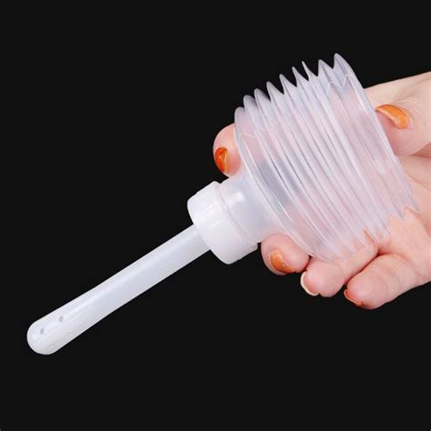 CW PC Enema Rectal Syringe Vaginal Rinse Plug Anal Shower Cleaner Sprayer Disposable Adult