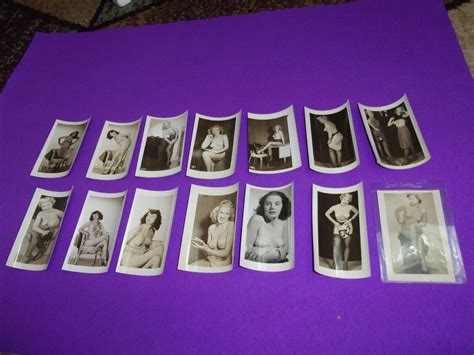 Large Lot Vintage S Nude Women Risque Photos Different Female