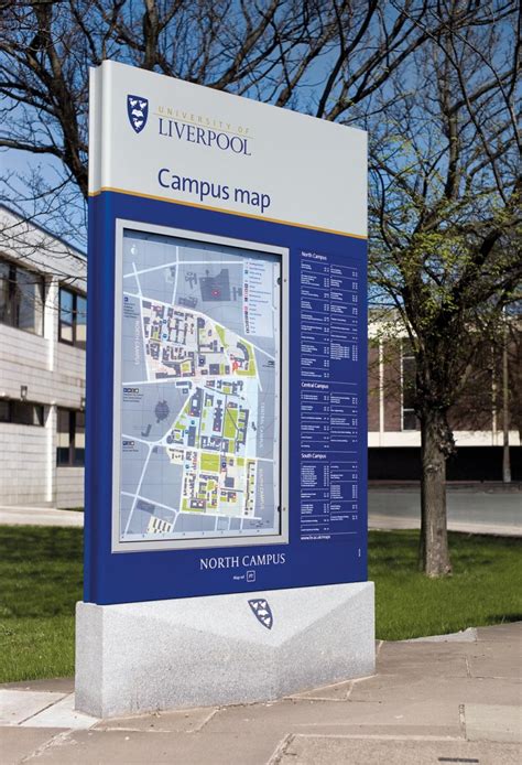 Wayfinding And Signage University Of Liverpool Abg Design