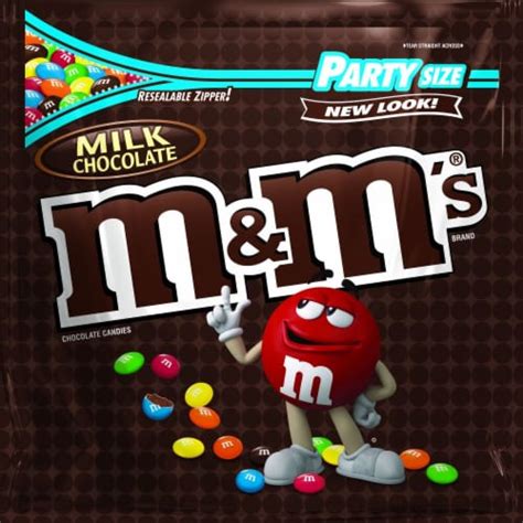 Mandms Milk Chocolate Candy Party Size 42 Oz Frys Food Stores