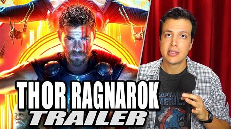 reacción crítica trailer de thor ragnarok comiccon 2017 youtube