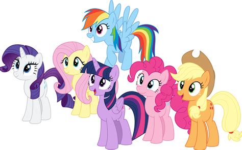 Image Mane 6 Simple By Aethon056 D9vipgtpng Heroes Wiki Fandom