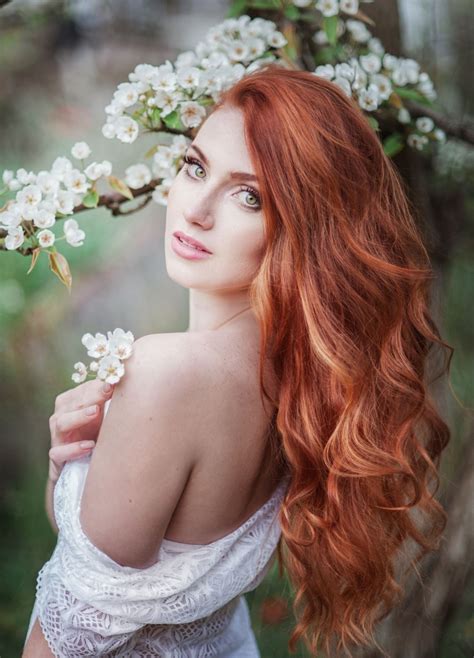 ⚜ Romantique Rose ⚜ Red Hair Woman Girls With Red Hair Beautiful