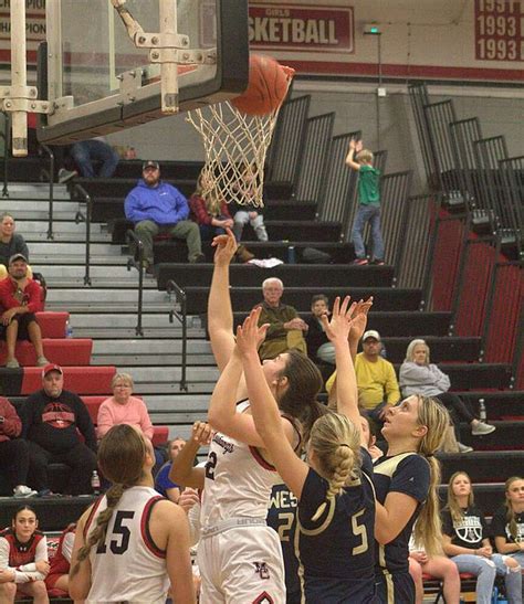 lady mustangs go into break with win mcdonald county press