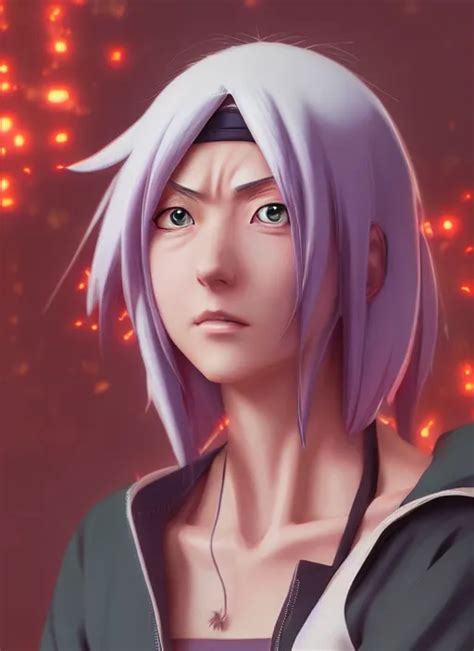 Sakura Haruno In Slug Sage Mode In Lifelike Anime Stable Diffusion