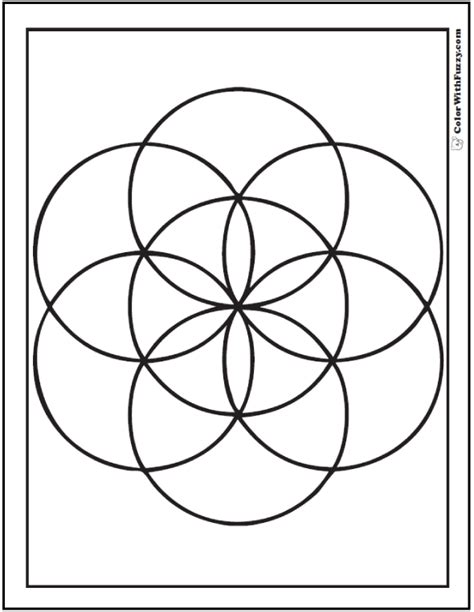 Coloring Pages With Circles 0 Level Circle Coloring Page Download