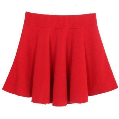 Red Pleated Skirt Ebay