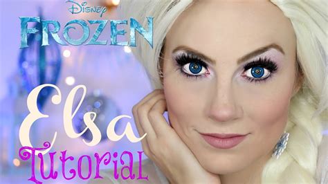 Elsa Frozen Makeup Tutorial By Emma Rademakeup
