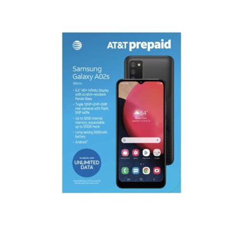 Samsung Galaxy A02s Sm A025a 32gb Black Atandt Good Ebay
