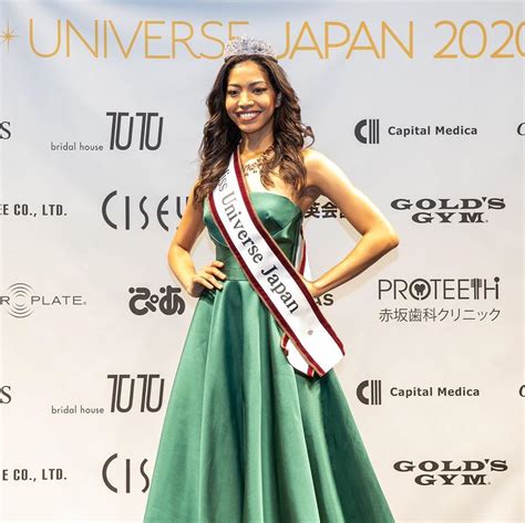 newly crowned miss universe japan is japanese ghanaian aisha harumi tochigi bra perucci africa