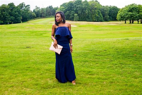 A pretty maxi dress can go anywhere if the fabric and accessories are right. Wedding guest look: Maxi with a twist - Titi's Passion