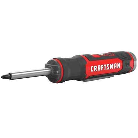 Craftsman 4 Volt 38 In Cordless Screwdriver 1 Battery Included And