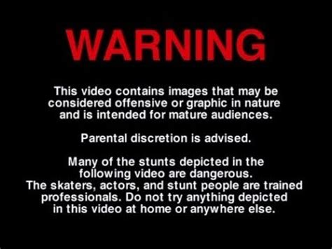 Warning Do Not Try This At Home Youtube